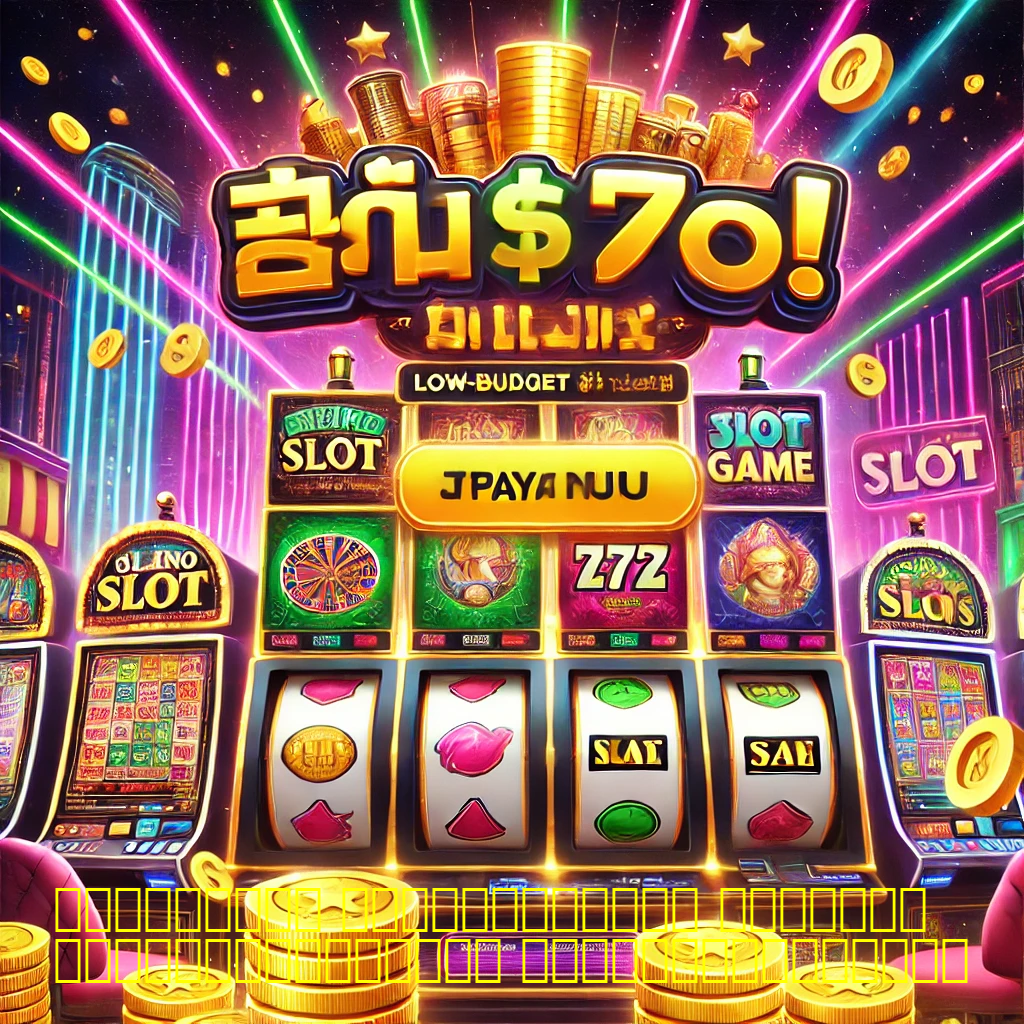 แนะนำเกม สล็อตออนไลน์ น่าเล่นคนงบน้อยเล่นได้ คนทุนเยอะเล่นดี