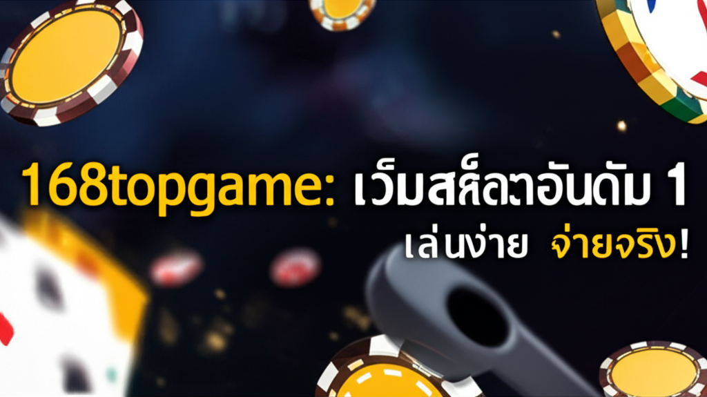 168topgame: เว็บสล็อตอันดับ 1 เล่นง่าย จ่ายจริง!